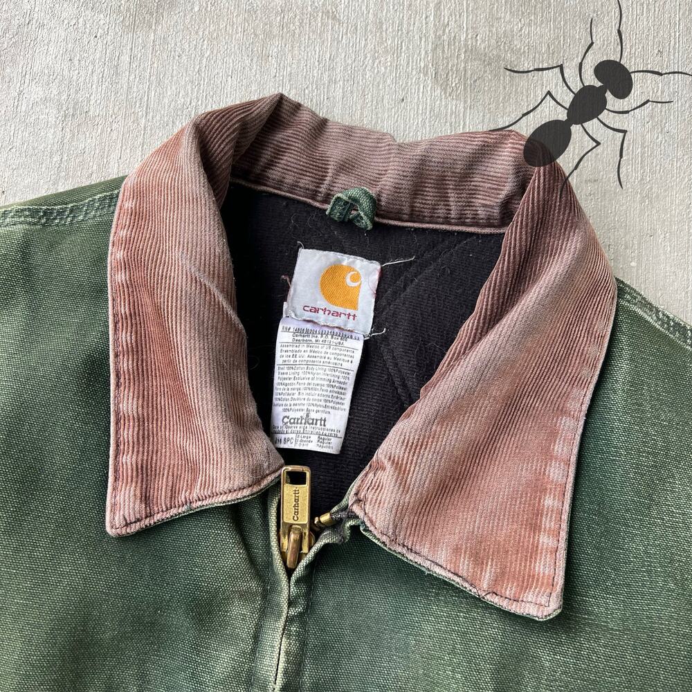 Carhartt J14 SPC green santa fe work wear jacket - Picture 7 of 15